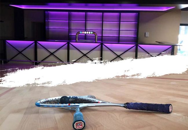 murmur restaurant bar squash padel badminton